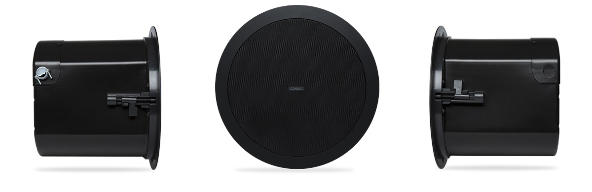 QSC AD-C6T-BK Bocina a Plafón de 6.5 Pulgadas de 60W
